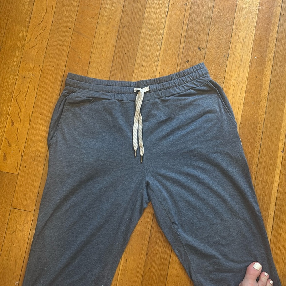 Vuori Slate Blue Brushed Soft Activewear Jogger Size Small